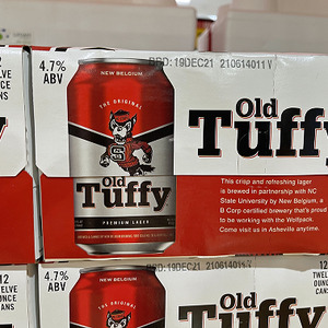 Old Tuffy Beer at Harris-Teeter store, 2021