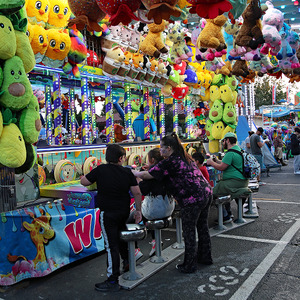 North Carolina State Fair 2024 game booth