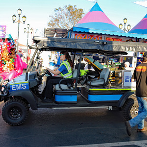 EMS cart at North Carolina State Fair 2024