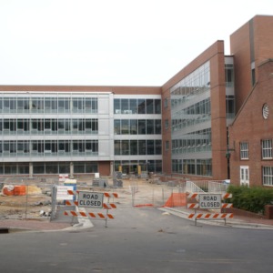 SAS Hall (Mathematics and Statistics Building) Construction