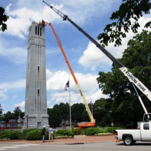 Repairing Bell Tower