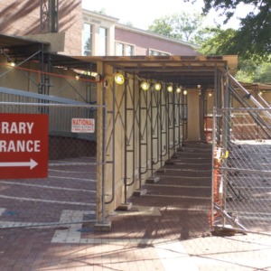 Brick Repair for Wall of D.H. Hill Jr. Library