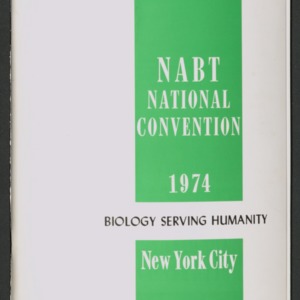 National Association of Biology Teachers, national convention 1974