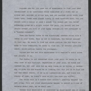 Writers Correspondence, 1960-1964