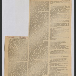 Congressional Clippings -- Conservation