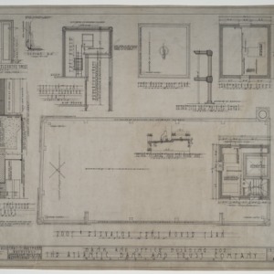 Roof and elevator penthouse plan