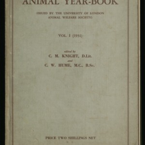 The animal year-book, vol. 1
