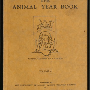 The animal year book, vol. 4