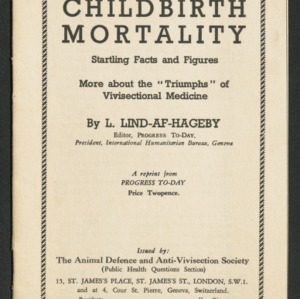 Childbirth mortality: startling facts and figures