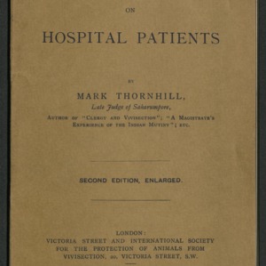 Experiments on hospital patients