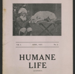 Humane life, vol. 3, no. 2