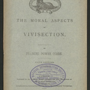 The moral aspects of vivisection
