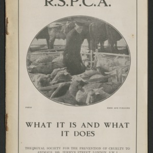The R.S.P.C.A.: what it is and what it does