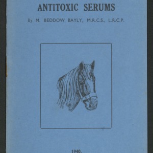 Suffering caused to horses in the manufacture of anititoxic serums