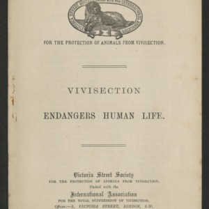 Vivisection endangers human life