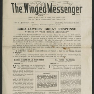 The winged messenger, no. 2