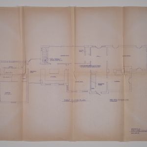 Blueprints of Mr. and Mrs. Dudley L. Simms III residences
