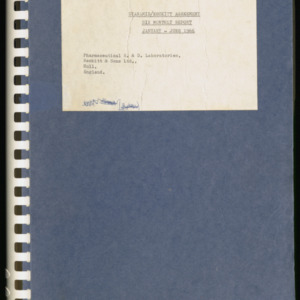 Cyanamid/Reckitt Agreement, Six Monthly Report, January-June 1966