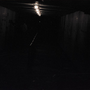 Free Expression Tunnel at night, circa 1969-1975