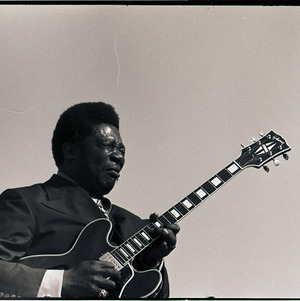B.B. King performing, circa 1969-1975