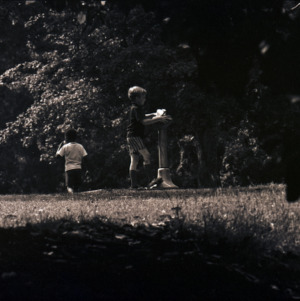 Children playing, circa 1969-1975