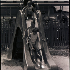 Children playing, circa 1969-1975
