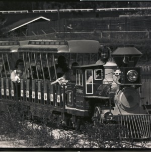 Miniature railroad at Pullen Park, circa 1969 - circa 1975