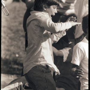Children at NC State versus Clemson game, circa 1969-1975