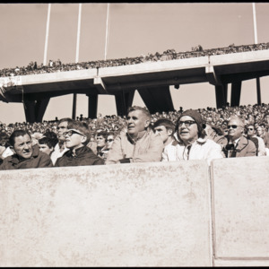 Spectators at NC State versus Houston football game, circa 1969-1975