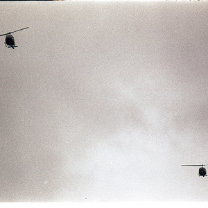 Helicopters at NC State versus UNC-Chapel Hill, circa 1969 - 1975