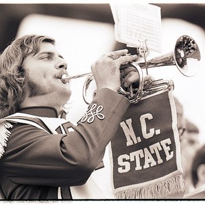 Marching Band at NC State versus UNC-Chapel Hill, circa 1969 - 1975