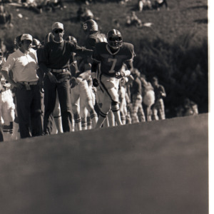 Football game, circa 1969 - 1975