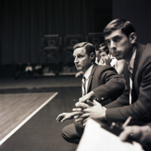 Basketball coaches, circa 1969-1975