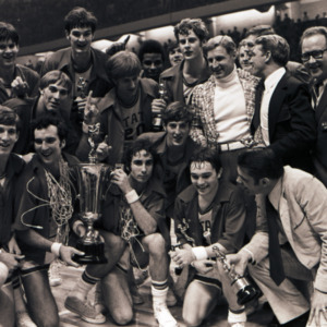 Atlantic Coast Conference (ACC) Tournament Champions team portrait, 1973