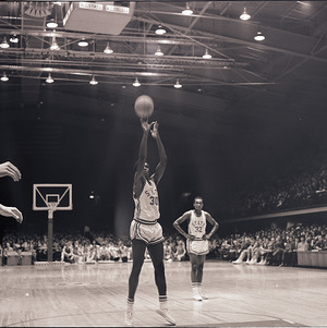 NC State versus Atlantic Christian basketball game, 1969