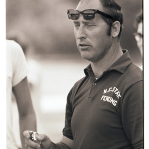 Fencing coach, circa 1969-1975