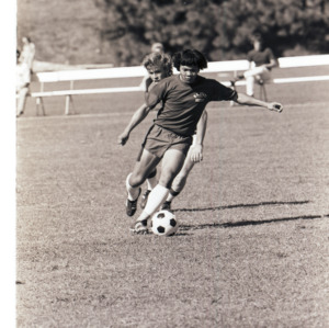 Men's soccer game versus UNC-Asheville, circa 1969-1975