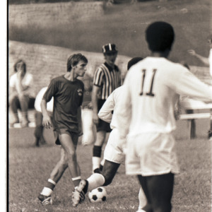 Men's soccer game, 1973