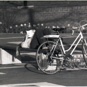 Girl with Bike, circa 1969-1975
