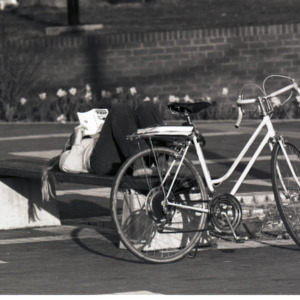 Girl with Bike, circa 1969-1975