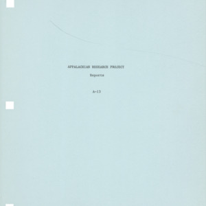 Compilation of Time Studies of Tractor-Trailer Delivery of Pulpwood from Westvaco Experimental Forest to Charleston Mill, and Comparison of Cost with Truck &amp; Rail Delivery Between Same Points, 1947 (Appalachian Research Project No. A-13)
