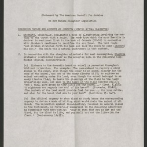 American Council for Judaism Documents