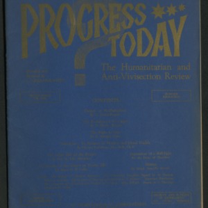 Progress Today, 1936