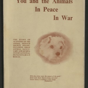 You and the Animals in Peace in War, 1939-1947
