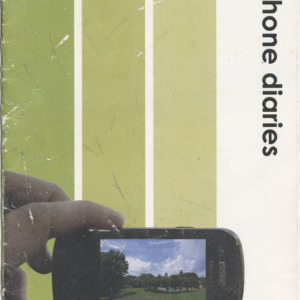 Cellphone Diaries handbook, Chavis Park, Raleigh, NC