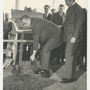 Ground breaking at the United States Embassy, Buenos Aires, Argentina, April 7, 1971