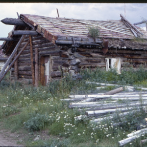 Cabin, Old Crow, Yukon, 1972