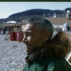 Mark Emerak, Inuit artist, Ulukhaktok, Canada; 1972