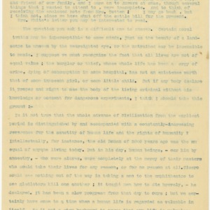 Correspondence to Miss Sarah J. Eddy, March 31, 1903