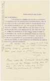 Correspondence to Dr. Albert Leffingwell, May 27, 1904